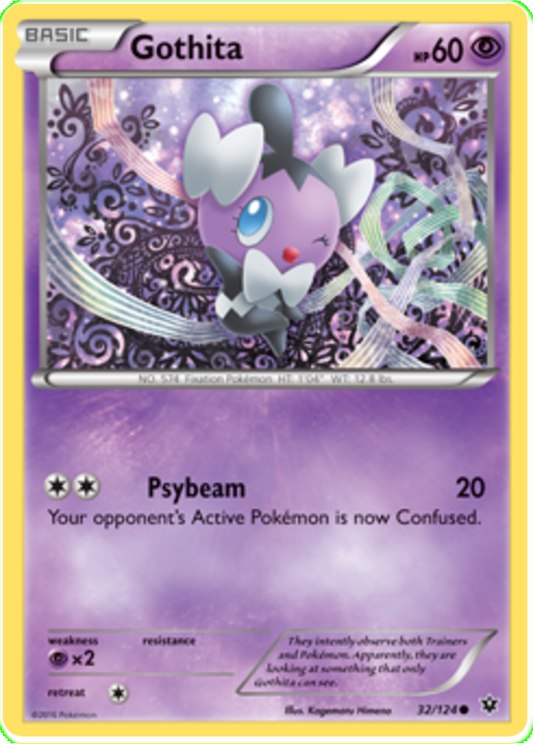 XY Fates Collide 032  Gothita