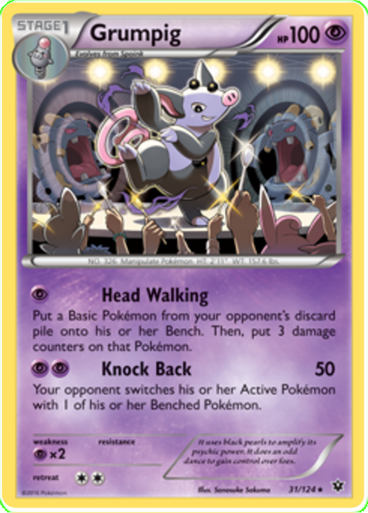 XY Fates Collide 031  Grumpig