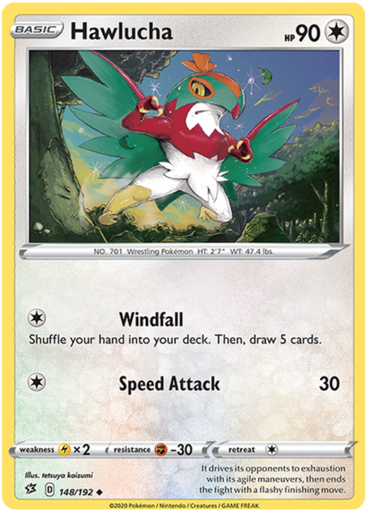 Sword and Shield Rebel Clash 148  Hawlucha