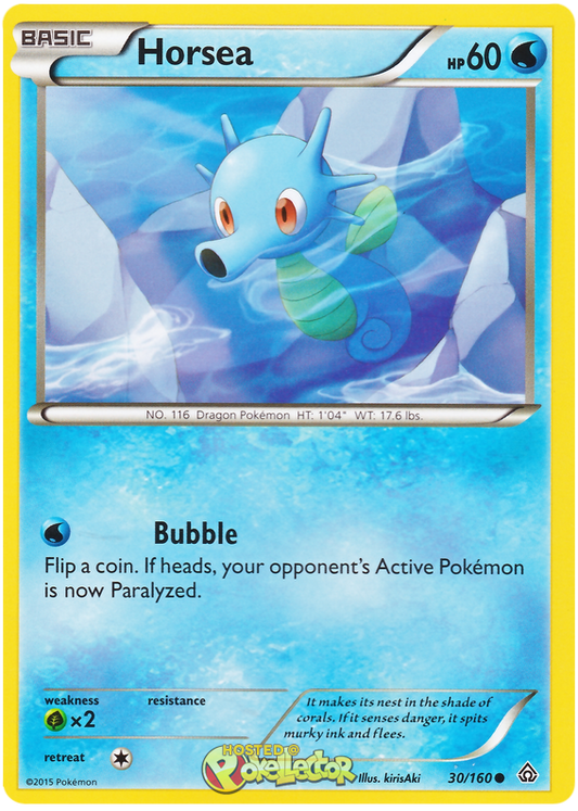 XY Primal Clash 030  Horsea