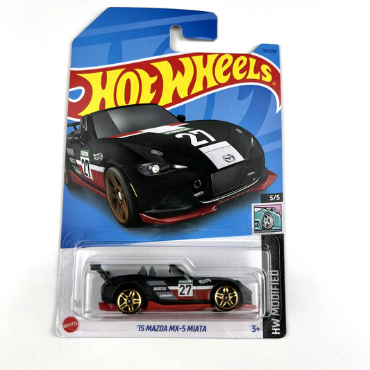 Hot Wheels '15 Mazda MX-5 Miata HW Modified 5/5 114/250 - walk-of-famesports