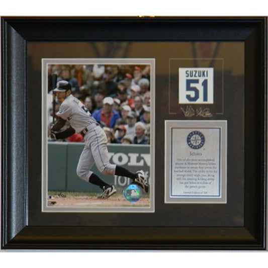 Ichiro Suzuki Non Signed Autographed Piece - Small