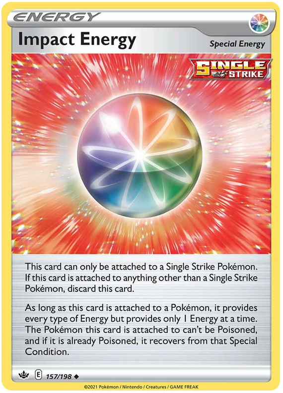 Sword and Shield Chilling Reign 157  Impact Energy