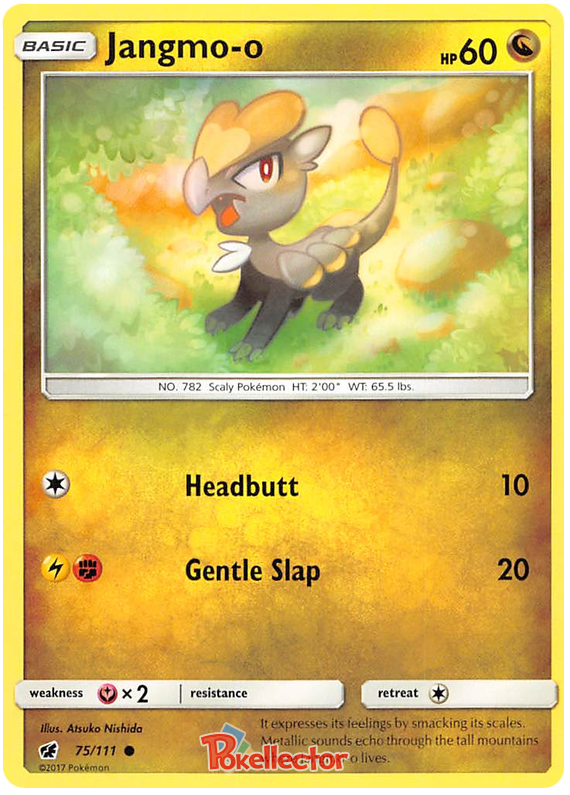 Sun and Moon Crimson Invasion 075  Jangmo-o