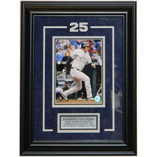 Jason Giambi Autographed 8x10 Framed