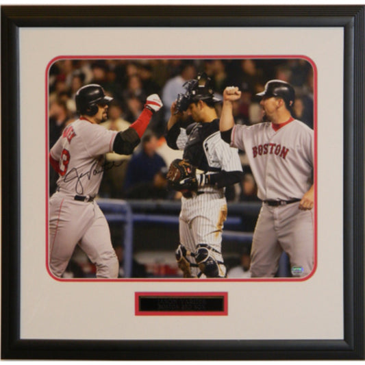 Jason Varitek Signed Autographed 16x20 Framed