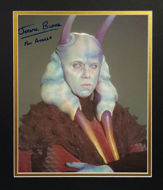 Jerome Blake Signed Autographed as Mas Amedda 8x10 in Star Wars