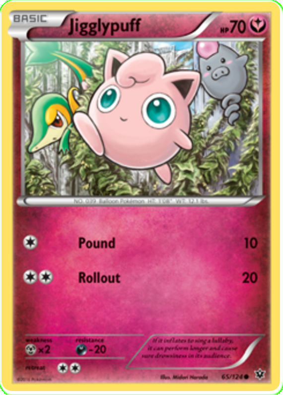 XY Fates Collide 065  Jigglypuff