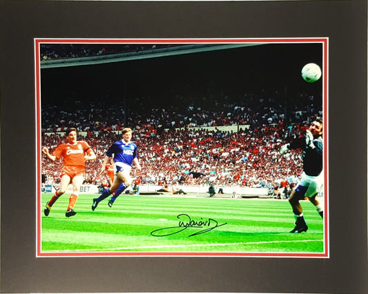 John Aldridge Signed Autographed 16x20 Matted