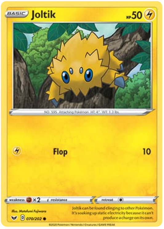 Sword and Shield Sword & Shield 070  Joltik