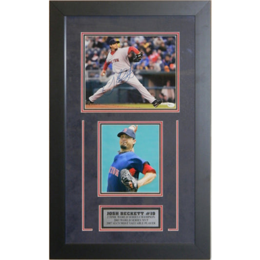 Josh Beckett Signed Autographed 8x10 Framed