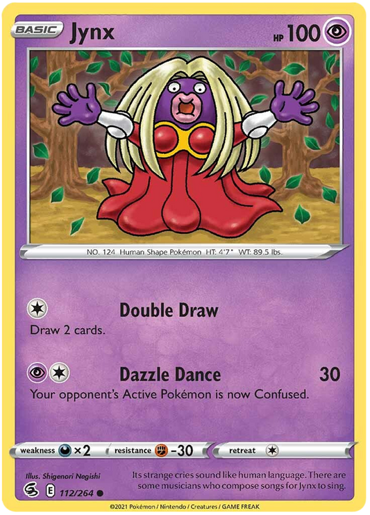 Sword and Shield Fusion Strike 112  Jynx