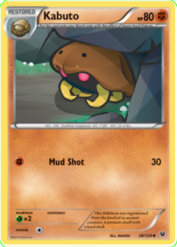 XY Fates Collide 038  Kabuto
