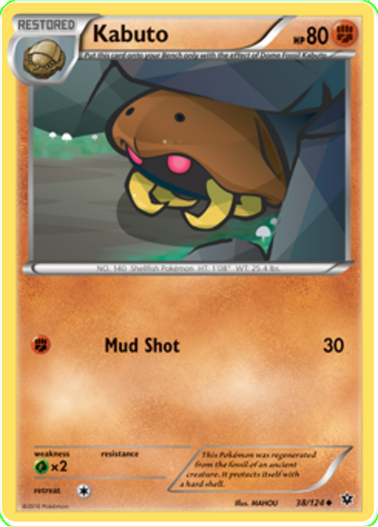 XY Fates Collide 038  Kabuto