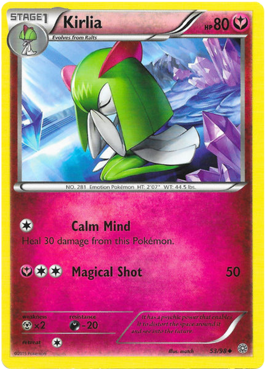 XY Ancient Origins 053  Kirlia