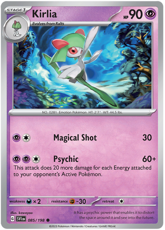 Scarlet and Violet Scarlet & Violet 085  Kirlia