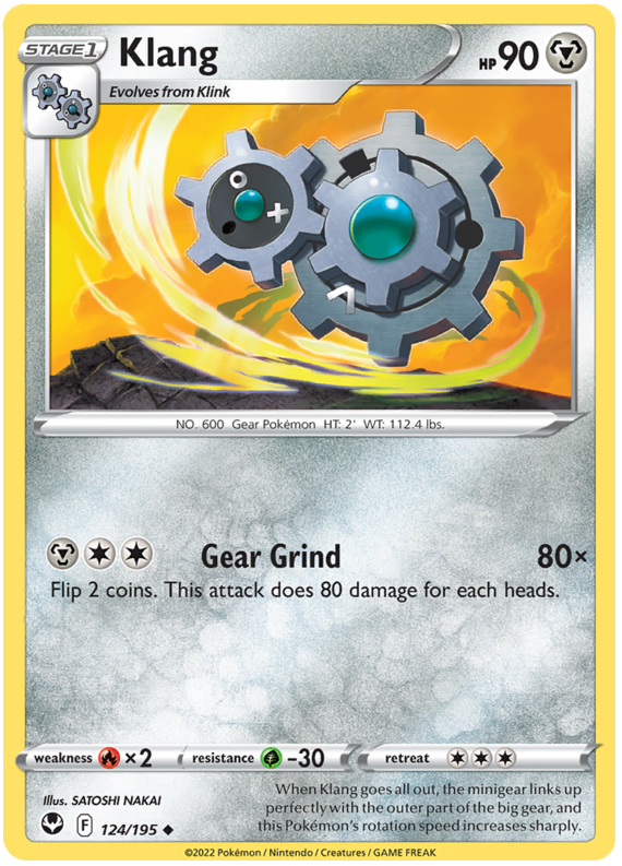 Sword and Shield Silver Tempest 124  Klang