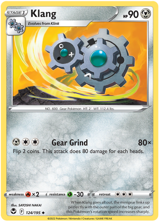 Sword and Shield Silver Tempest 124  Klang