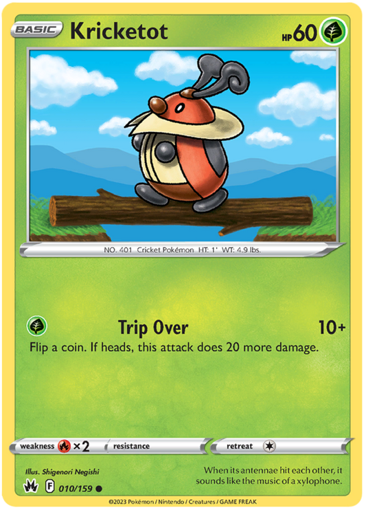 Sword and Shield Crown Zenith #10 Kricketot