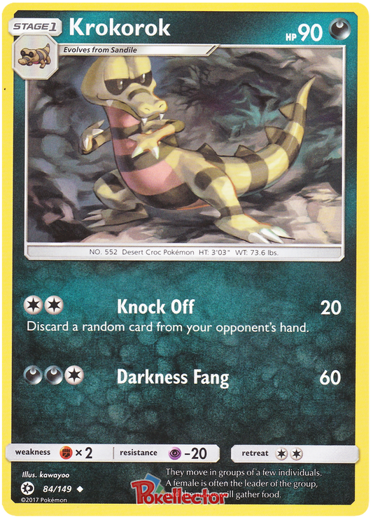 Sun and Moon Sun & Moon 084  Krokorok
