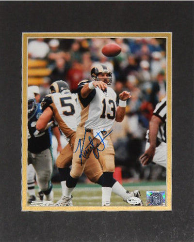 Kurt Warner Signed Autographed 8x10