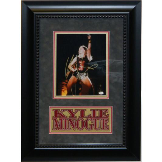 Kylie Minogue Autographed 8x10 Framed