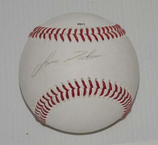 Lance Niekro Signed Autographed Baseball