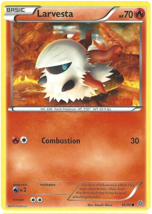 XY Ancient Origins 016  Larvesta