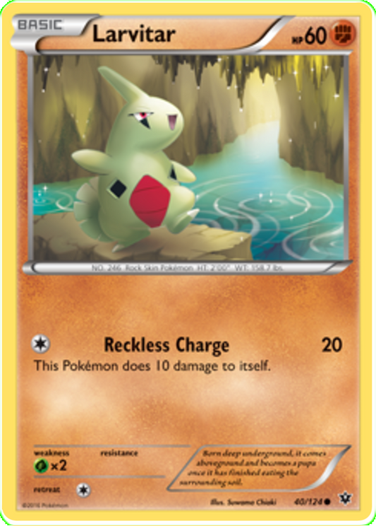 XY Fates Collide 040  Larvitar