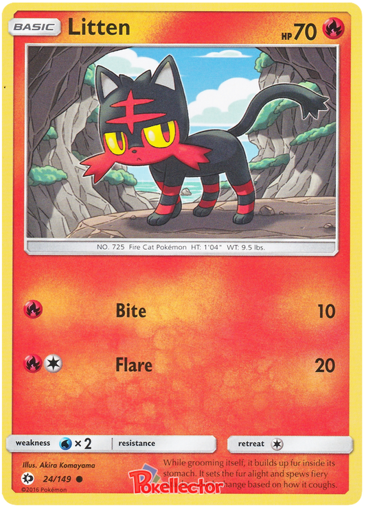 Sun and Moon Sun & Moon 024  Litten