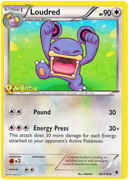 XY Phantom Forces 084  Loudred
