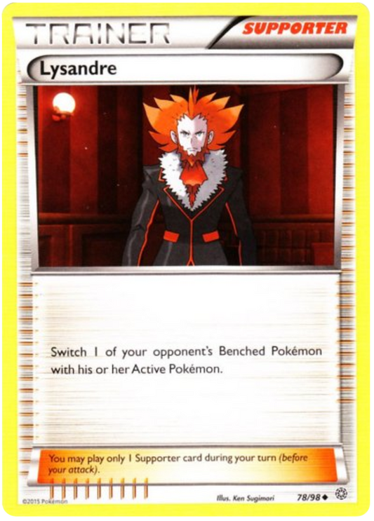 XY Ancient Origins 078  Lysandre