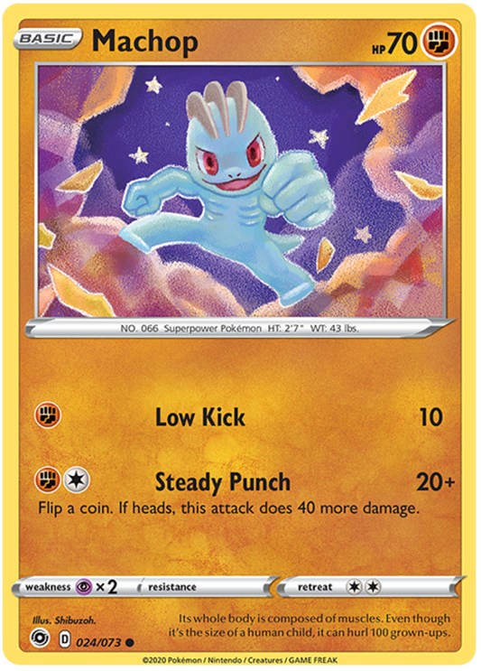 Sword and Shield Champion's Path 24  Machop