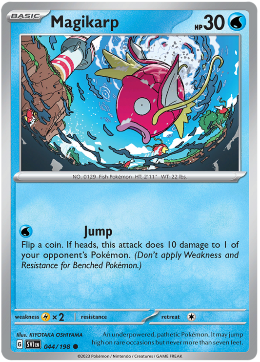 Scarlet and Violet Scarlet & Violet 044  Magikarp