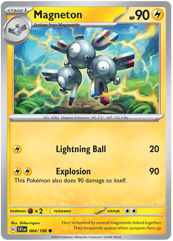 Scarlet and Violet Scarlet & Violet 064  Magneton