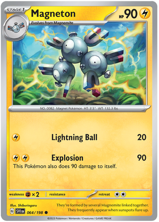 Scarlet and Violet Scarlet & Violet 064  Magneton