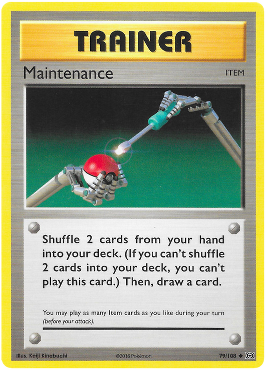 XY Evolutions 079  Maintenance