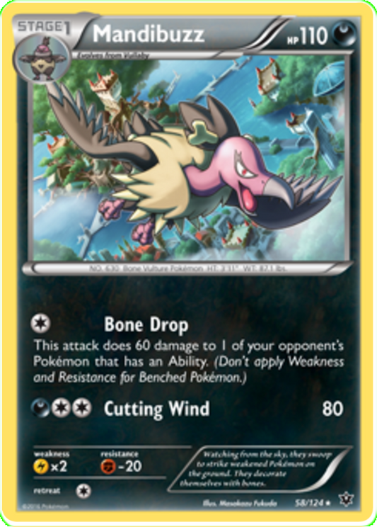 XY Fates Collide 058  Mandibuzz