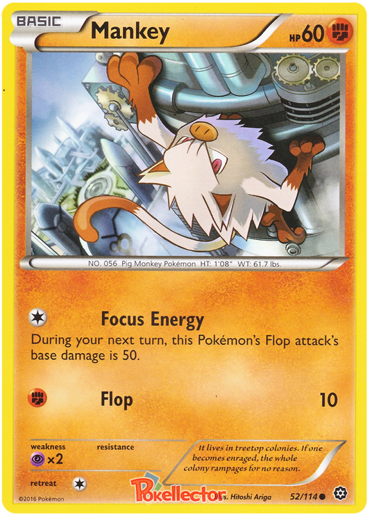 XY Steam Siege 052  Mankey