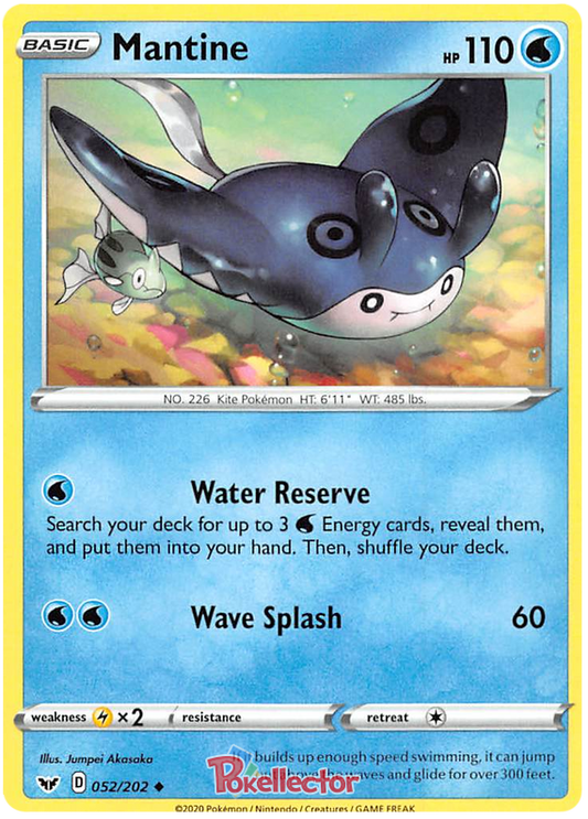 Sword and Shield Sword & Shield 052  Mantine