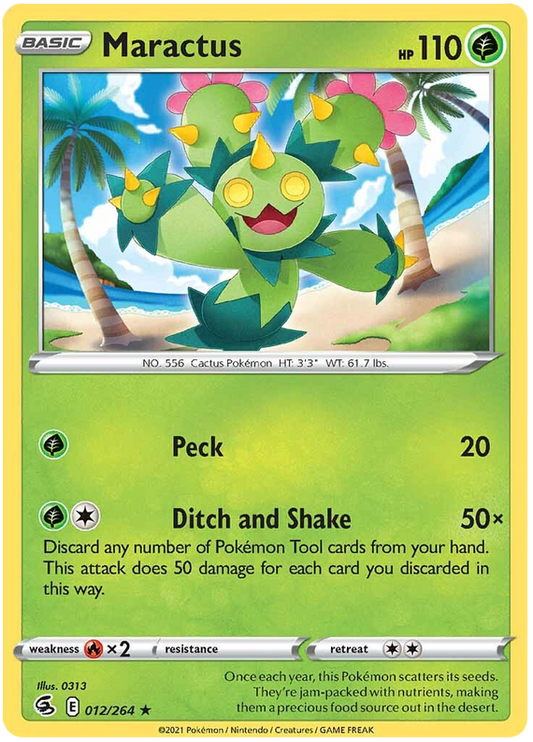 Sword and Shield Fusion Strike 012  Maractus