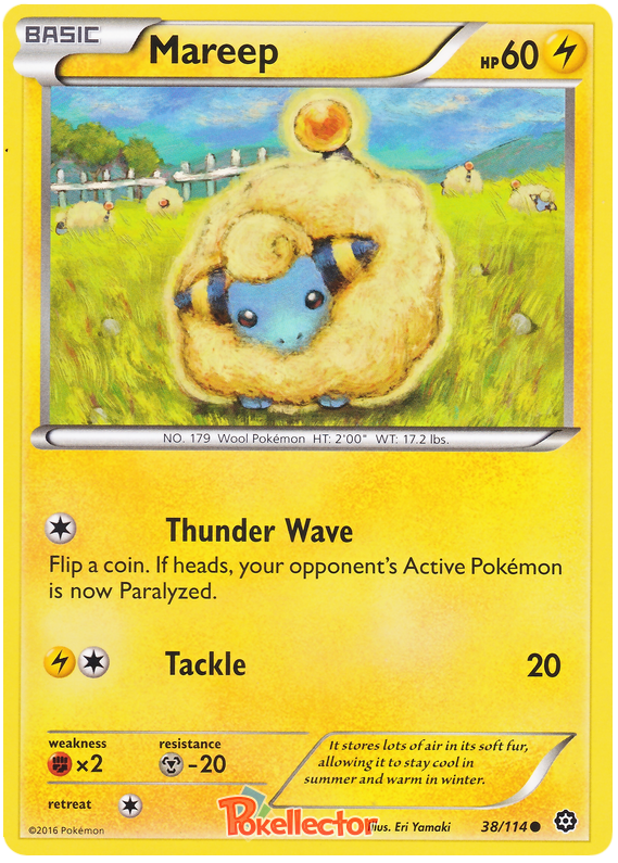 XY Steam Siege 038  Mareep