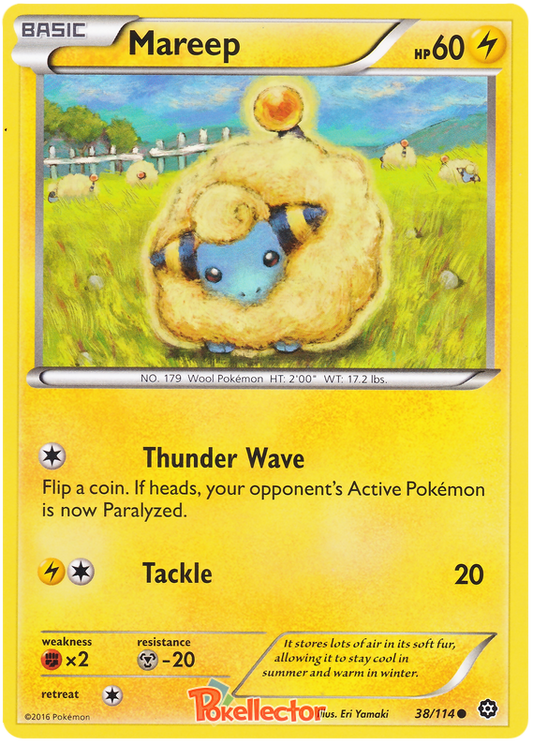 XY Steam Siege 038  Mareep