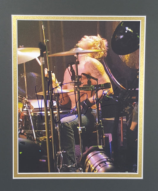 Matt Sorun of Guns N Roses Signed Autographed 8x10
