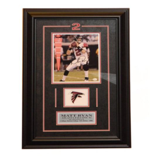 Matt Ryan Signed Autographed 8x10 Framed