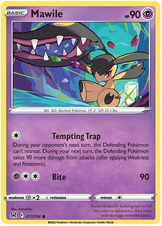 Sword and Shield Lost Origin 071  Mawile