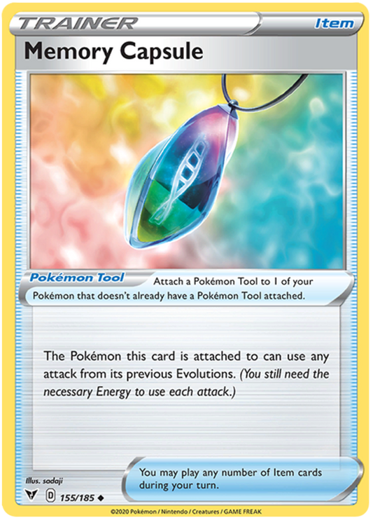 Sword and Shield Vivid Voltage 155  Memory Capsule