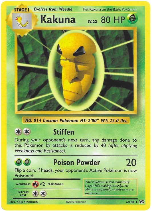 XY Evolutions 006  Kakuna