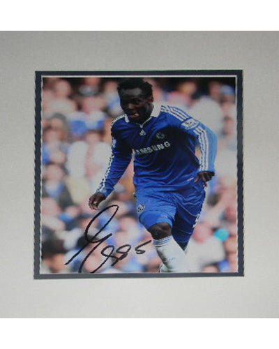 Michael Essien Signed Autographed 8x10