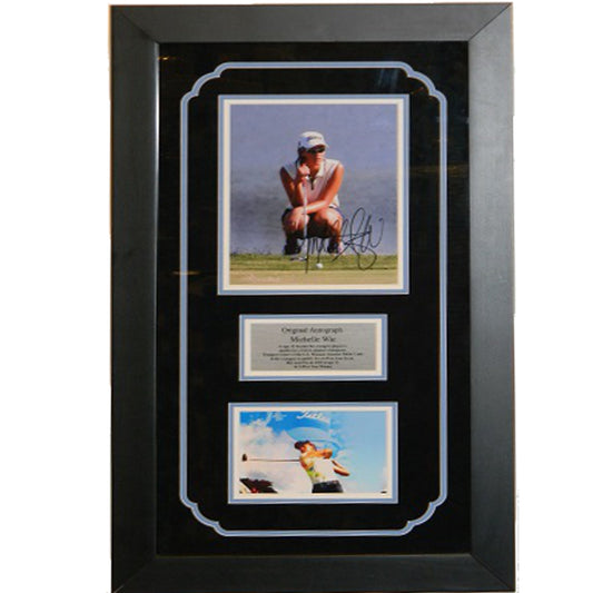 Michelle Wie Signed Autographed 8x10 Framed